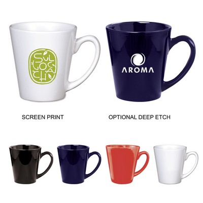 12 oz Ceramic Funnel Mug