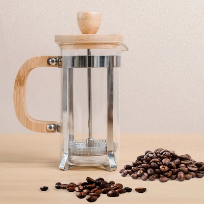 Bamboo Handle French Coffee Press