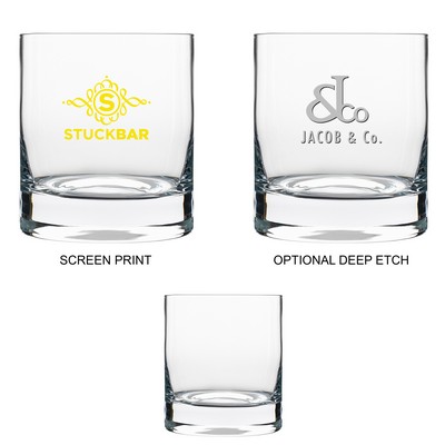 10.5 oz Old Fashioned Beverage Glass (Screen Printed)