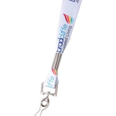 Full Color 3/4'' Premium Lanyard w/ Hook