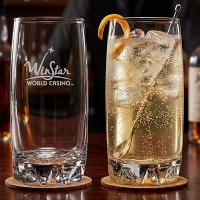 12 oz Highball Glass (Deep Etch)