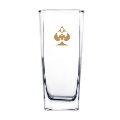 16 oz High Ball Old Fashioned Glass (Screen Printed)