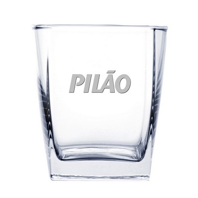 14 oz Double Old Fashioned Glass (Deep Etch)